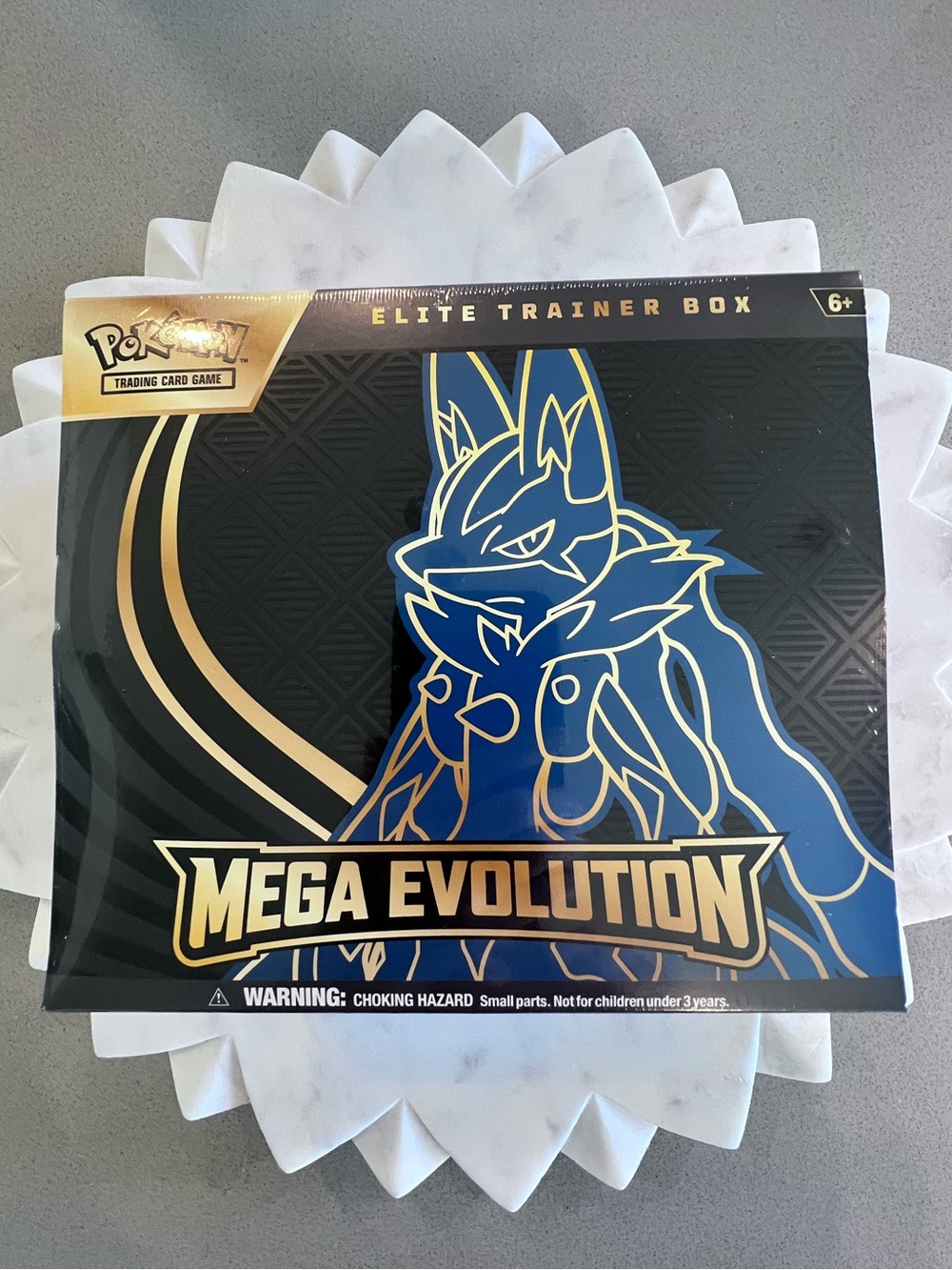 Pokémon TCG Mega Evolution Mega Lucario Elite Trainer Box Factory Sealed